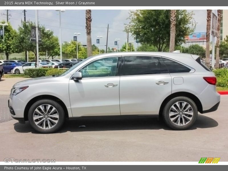 Silver Moon / Graystone 2015 Acura MDX Technology