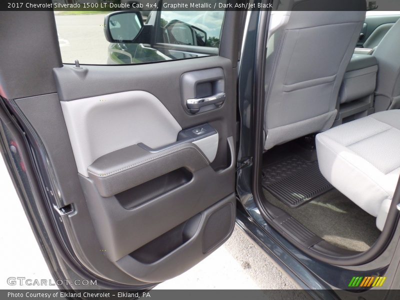 Graphite Metallic / Dark Ash/Jet Black 2017 Chevrolet Silverado 1500 LT Double Cab 4x4