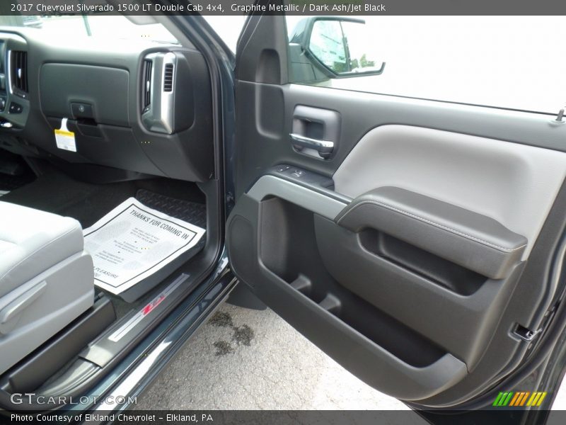 Graphite Metallic / Dark Ash/Jet Black 2017 Chevrolet Silverado 1500 LT Double Cab 4x4