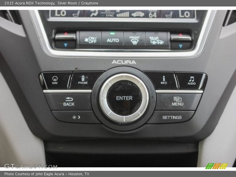 Silver Moon / Graystone 2015 Acura MDX Technology