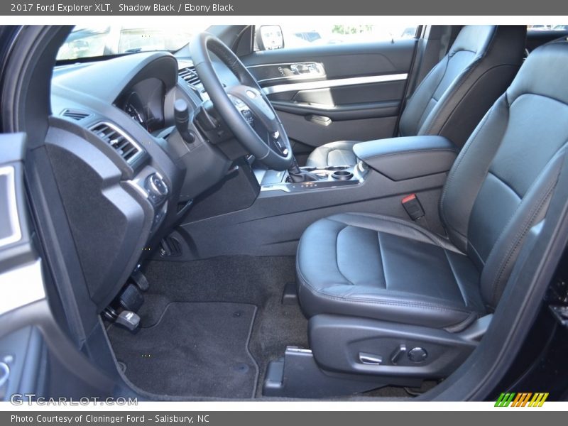 Shadow Black / Ebony Black 2017 Ford Explorer XLT