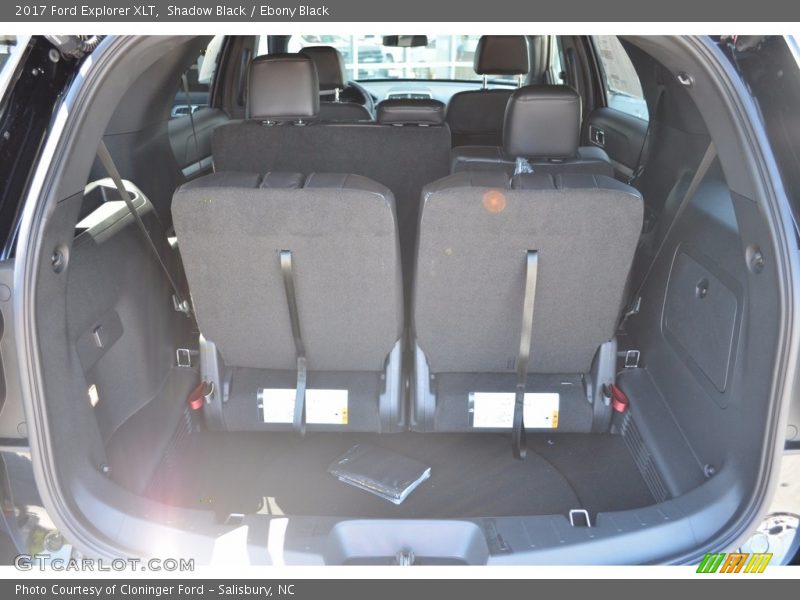 Shadow Black / Ebony Black 2017 Ford Explorer XLT