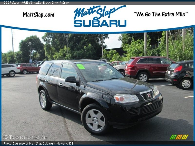 Black Onyx / Gray 2007 Saturn VUE V6 AWD