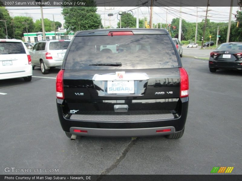 Black Onyx / Gray 2007 Saturn VUE V6 AWD