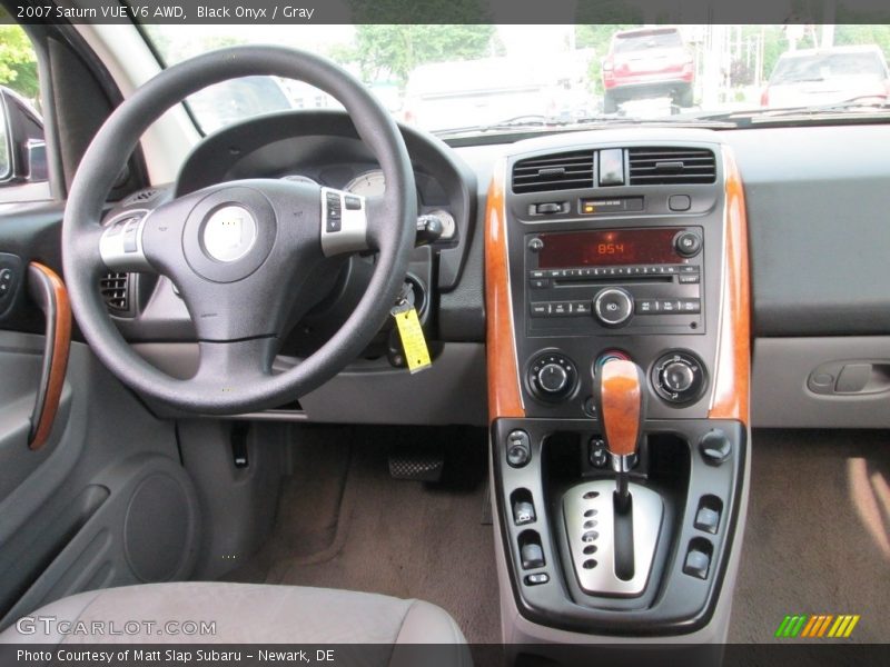 Black Onyx / Gray 2007 Saturn VUE V6 AWD