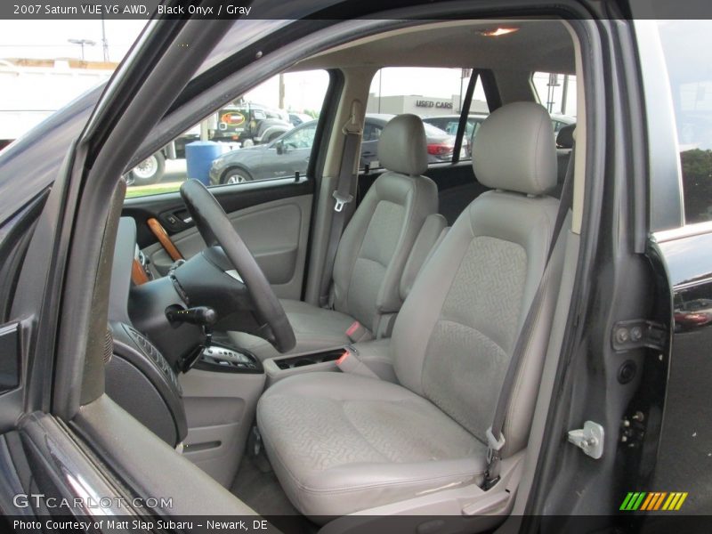 Black Onyx / Gray 2007 Saturn VUE V6 AWD