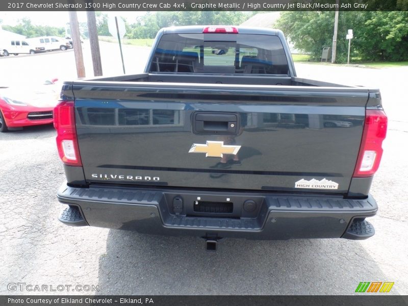 Graphite Metallic / High Country Jet Black/Medium Ash Gray 2017 Chevrolet Silverado 1500 High Country Crew Cab 4x4