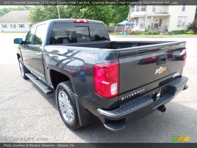 Graphite Metallic / High Country Jet Black/Medium Ash Gray 2017 Chevrolet Silverado 1500 High Country Crew Cab 4x4