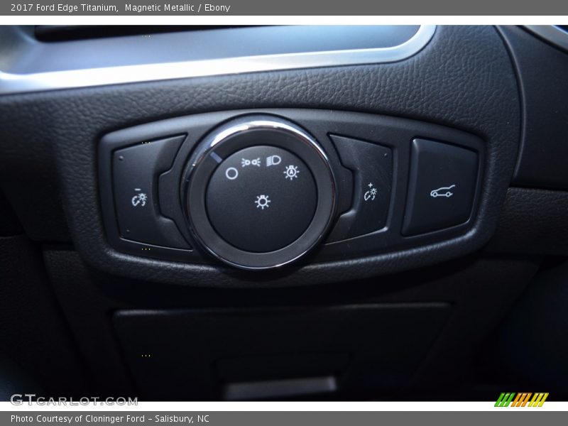 Magnetic Metallic / Ebony 2017 Ford Edge Titanium