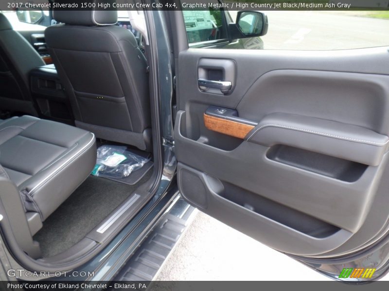 Graphite Metallic / High Country Jet Black/Medium Ash Gray 2017 Chevrolet Silverado 1500 High Country Crew Cab 4x4