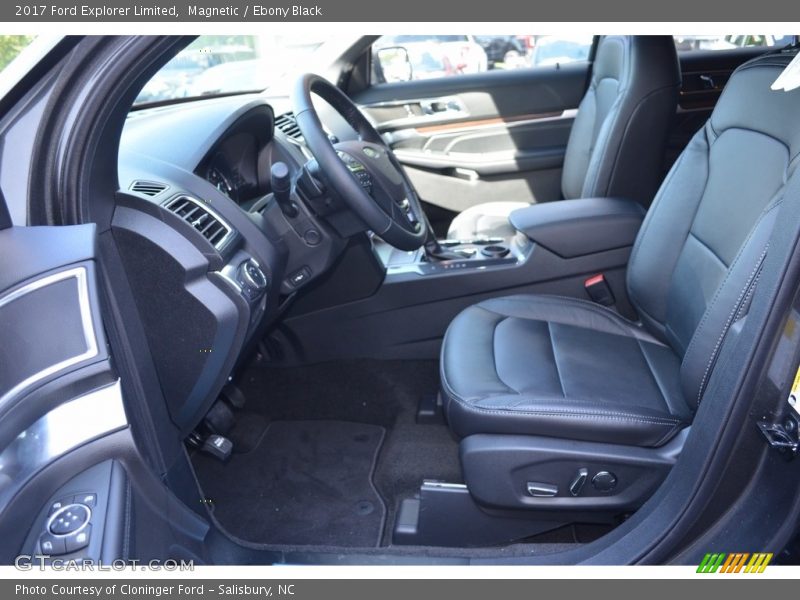 Magnetic / Ebony Black 2017 Ford Explorer Limited