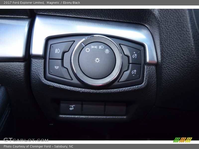 Magnetic / Ebony Black 2017 Ford Explorer Limited