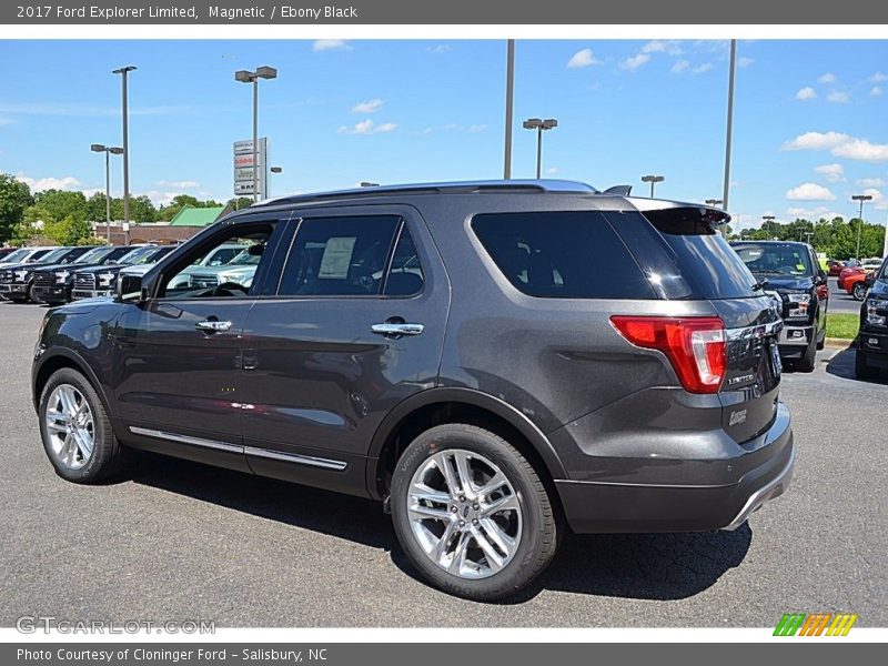 Magnetic / Ebony Black 2017 Ford Explorer Limited