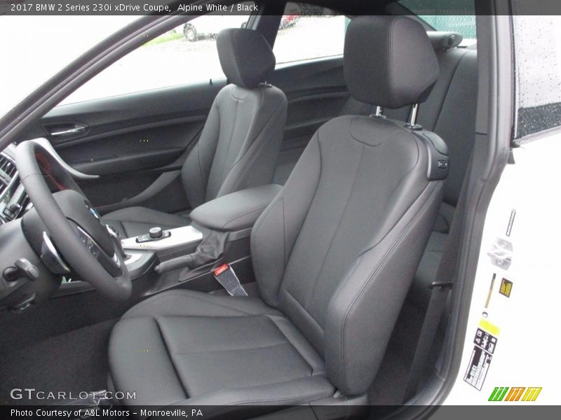 Alpine White / Black 2017 BMW 2 Series 230i xDrive Coupe