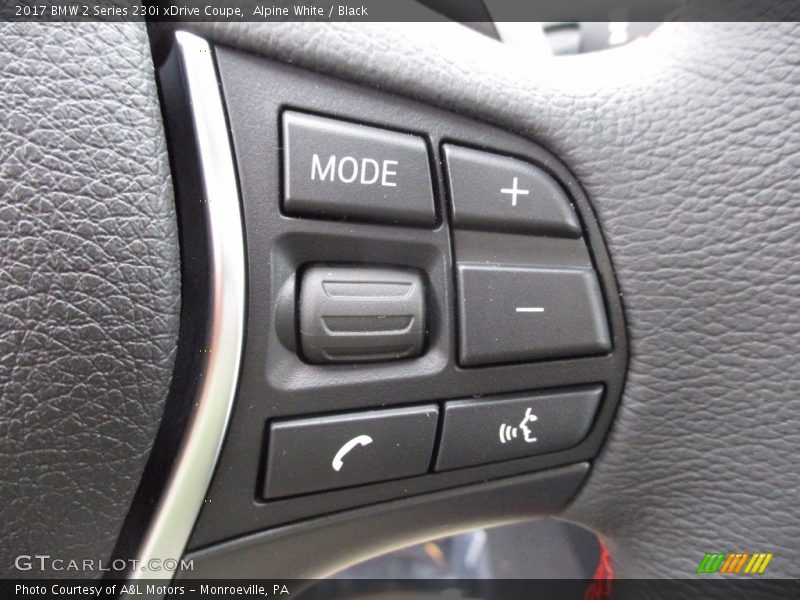 Alpine White / Black 2017 BMW 2 Series 230i xDrive Coupe