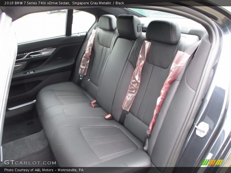 Rear Seat of 2018 7 Series 740i xDrive Sedan