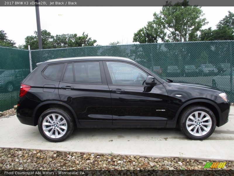 Jet Black / Black 2017 BMW X3 xDrive28i
