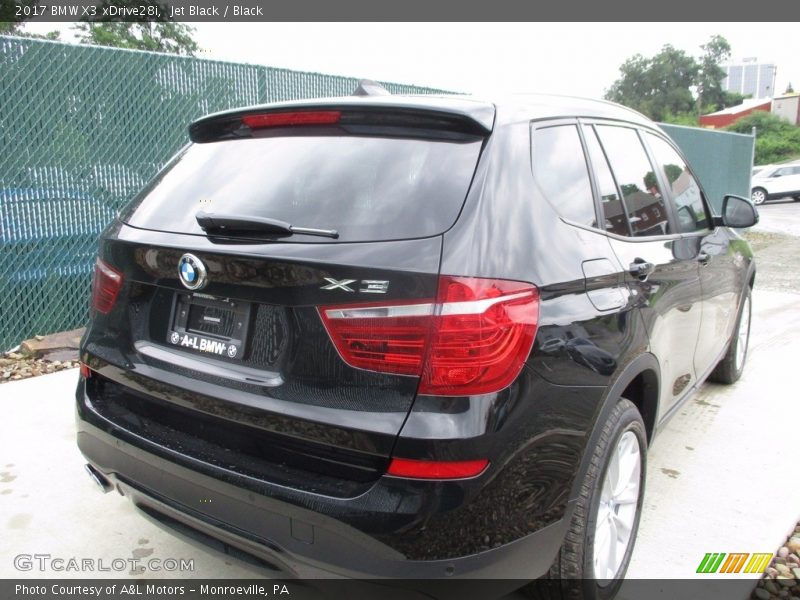 Jet Black / Black 2017 BMW X3 xDrive28i