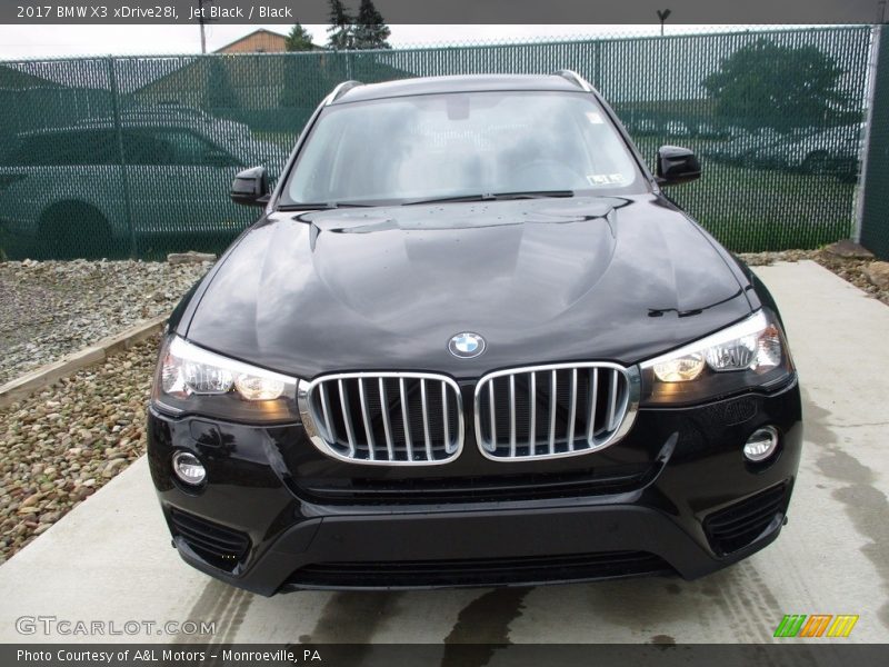 Jet Black / Black 2017 BMW X3 xDrive28i