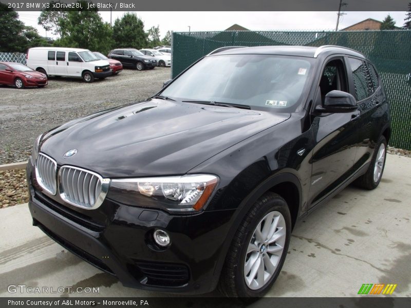 Jet Black / Black 2017 BMW X3 xDrive28i