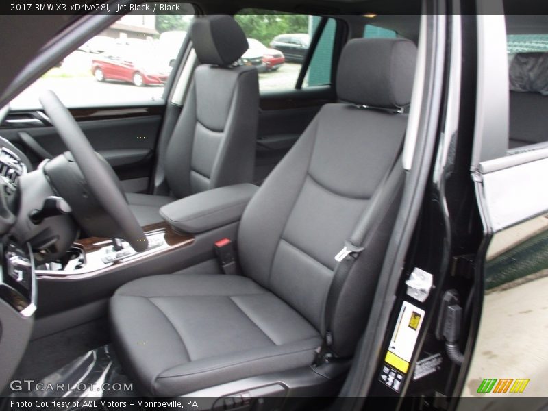 Jet Black / Black 2017 BMW X3 xDrive28i