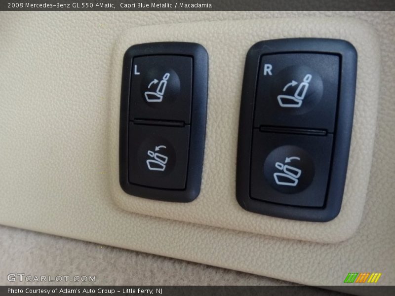 Capri Blue Metallic / Macadamia 2008 Mercedes-Benz GL 550 4Matic