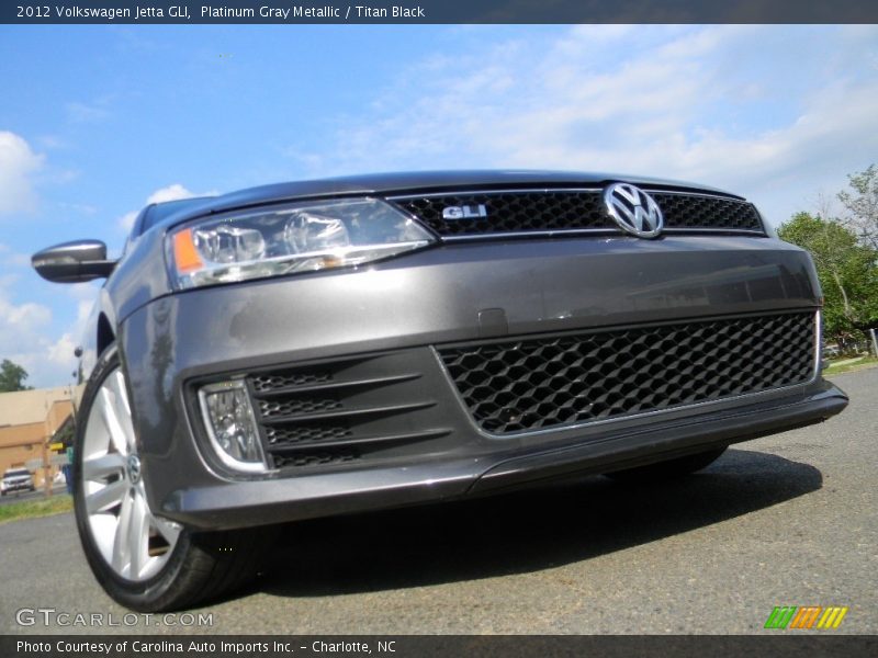 Platinum Gray Metallic / Titan Black 2012 Volkswagen Jetta GLI