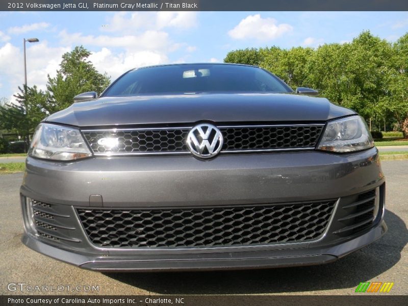 Platinum Gray Metallic / Titan Black 2012 Volkswagen Jetta GLI