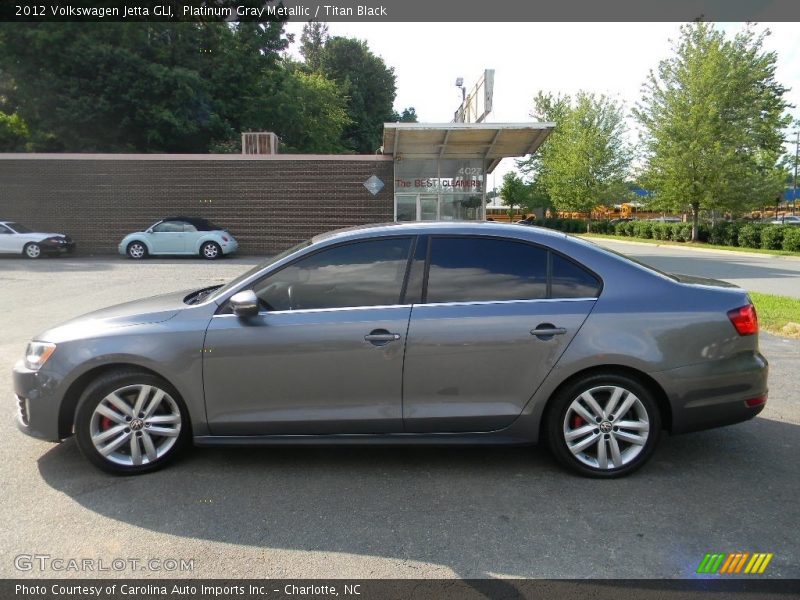 Platinum Gray Metallic / Titan Black 2012 Volkswagen Jetta GLI