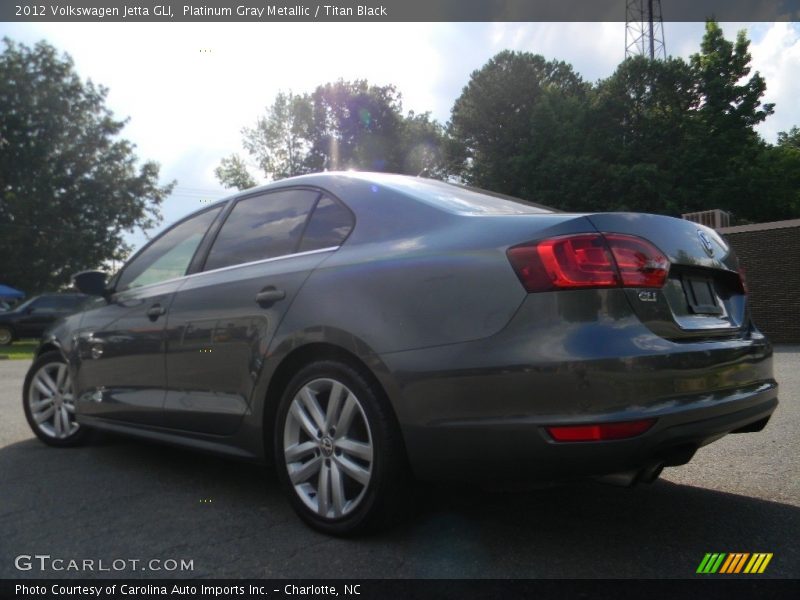 Platinum Gray Metallic / Titan Black 2012 Volkswagen Jetta GLI