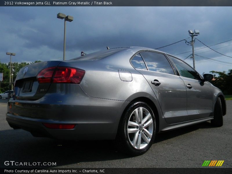 Platinum Gray Metallic / Titan Black 2012 Volkswagen Jetta GLI