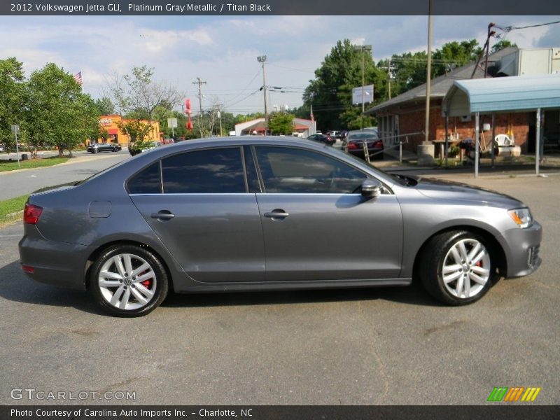 Platinum Gray Metallic / Titan Black 2012 Volkswagen Jetta GLI