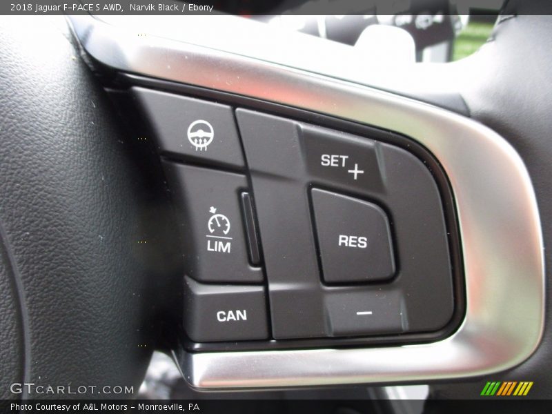 Narvik Black / Ebony 2018 Jaguar F-PACE S AWD