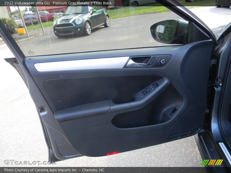 Platinum Gray Metallic / Titan Black 2012 Volkswagen Jetta GLI