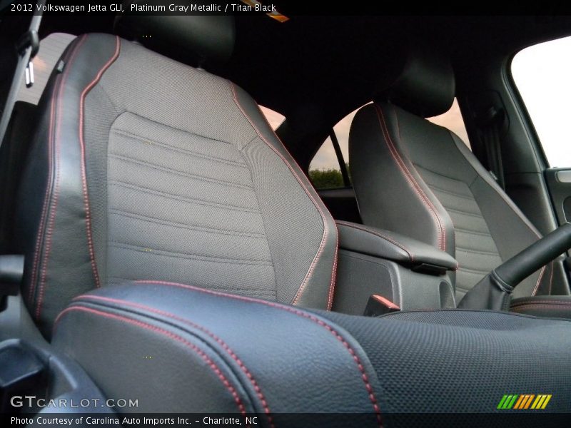 Platinum Gray Metallic / Titan Black 2012 Volkswagen Jetta GLI