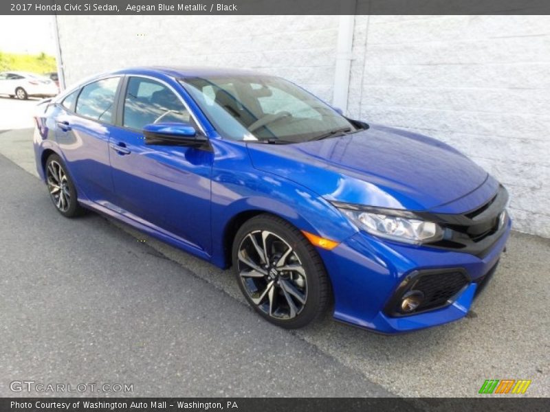 Front 3/4 View of 2017 Civic Si Sedan