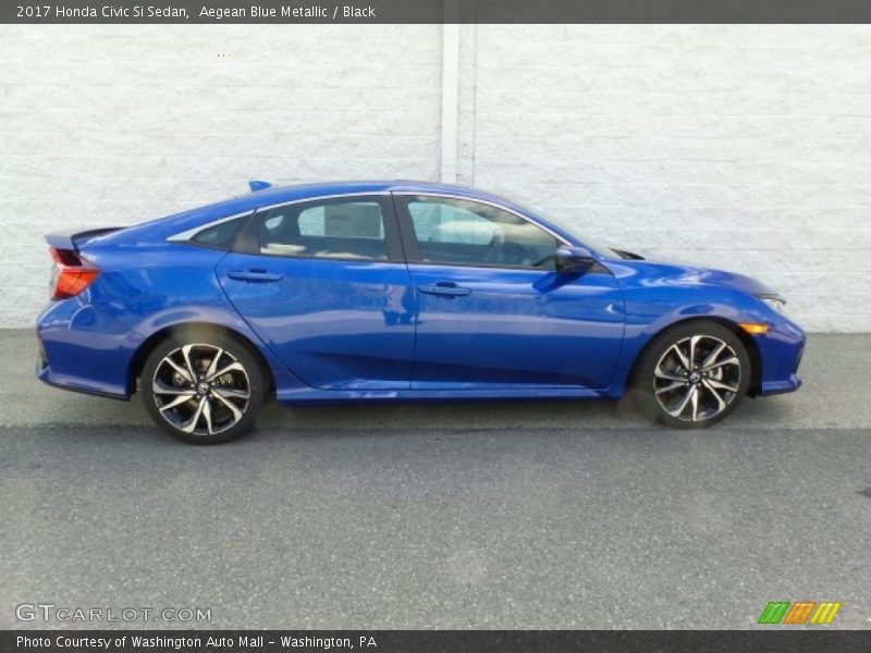  2017 Civic Si Sedan Aegean Blue Metallic