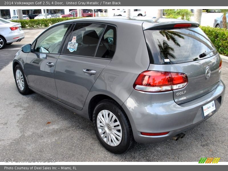 United Gray Metallic / Titan Black 2014 Volkswagen Golf 2.5L 4 Door
