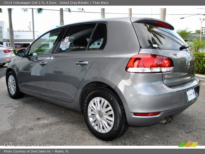 United Gray Metallic / Titan Black 2014 Volkswagen Golf 2.5L 4 Door