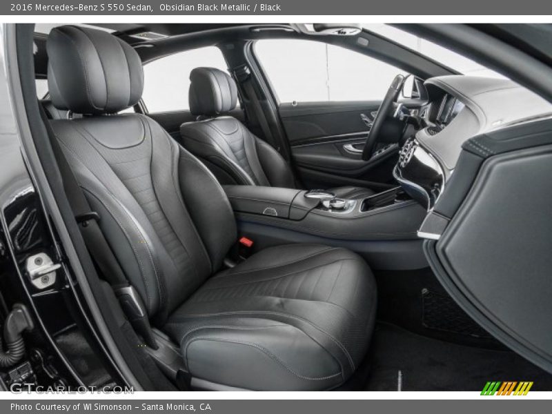 Obsidian Black Metallic / Black 2016 Mercedes-Benz S 550 Sedan