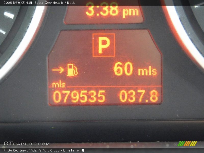 Space Grey Metallic / Black 2008 BMW X5 4.8i