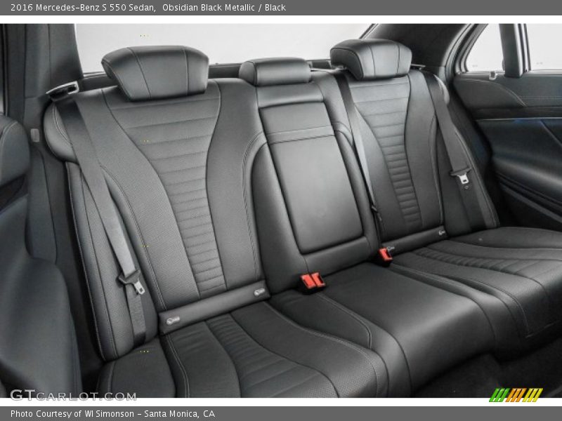 Obsidian Black Metallic / Black 2016 Mercedes-Benz S 550 Sedan
