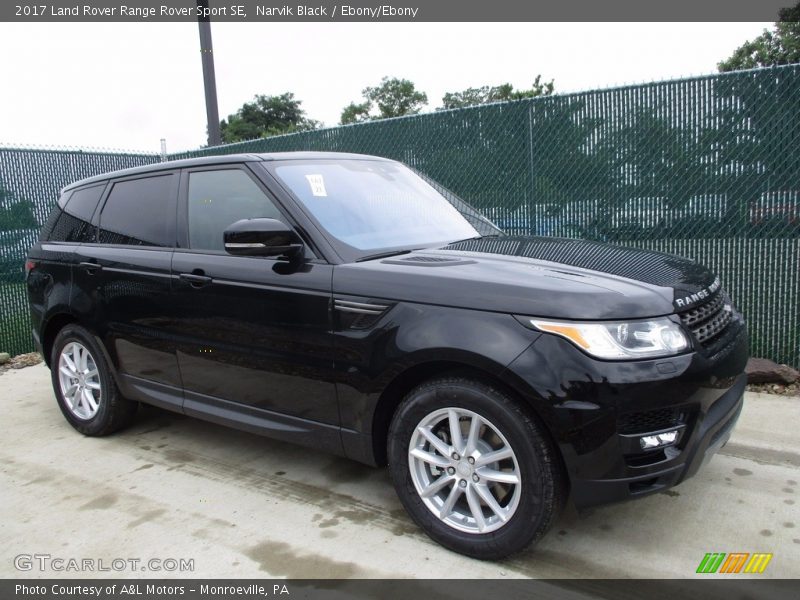 Narvik Black / Ebony/Ebony 2017 Land Rover Range Rover Sport SE