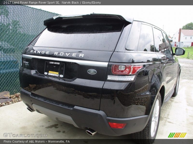 Narvik Black / Ebony/Ebony 2017 Land Rover Range Rover Sport SE