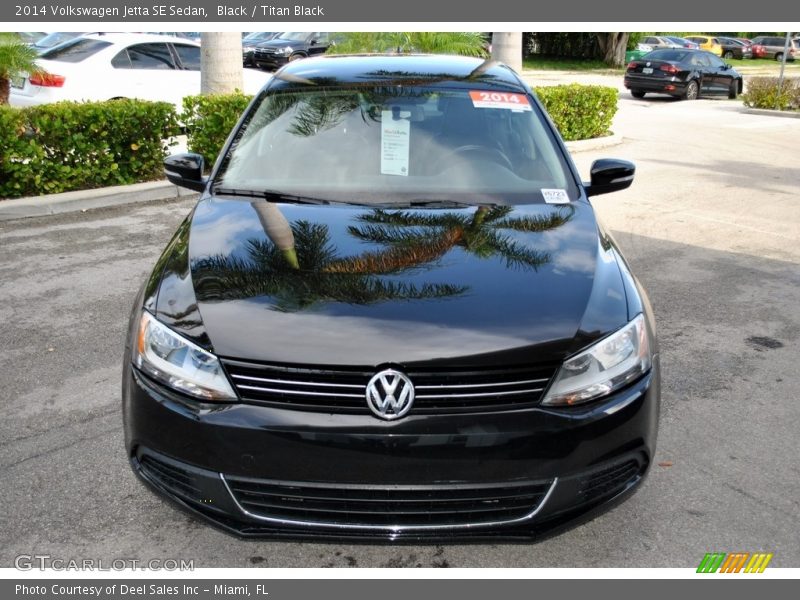 Black / Titan Black 2014 Volkswagen Jetta SE Sedan