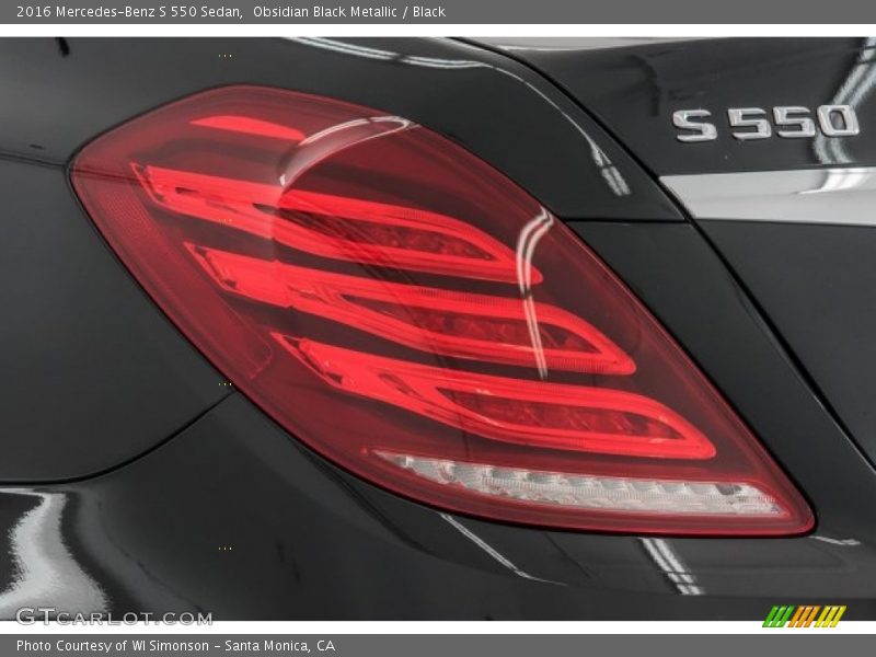 Obsidian Black Metallic / Black 2016 Mercedes-Benz S 550 Sedan