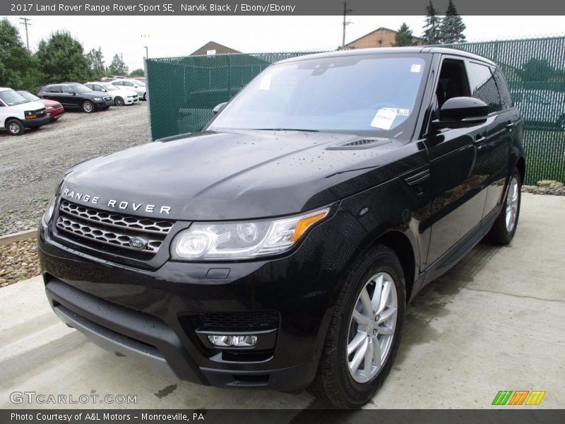 Narvik Black / Ebony/Ebony 2017 Land Rover Range Rover Sport SE