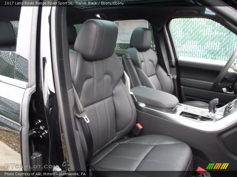 Front Seat of 2017 Range Rover Sport SE