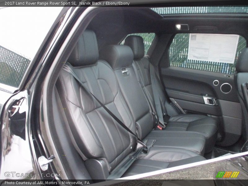 Rear Seat of 2017 Range Rover Sport SE