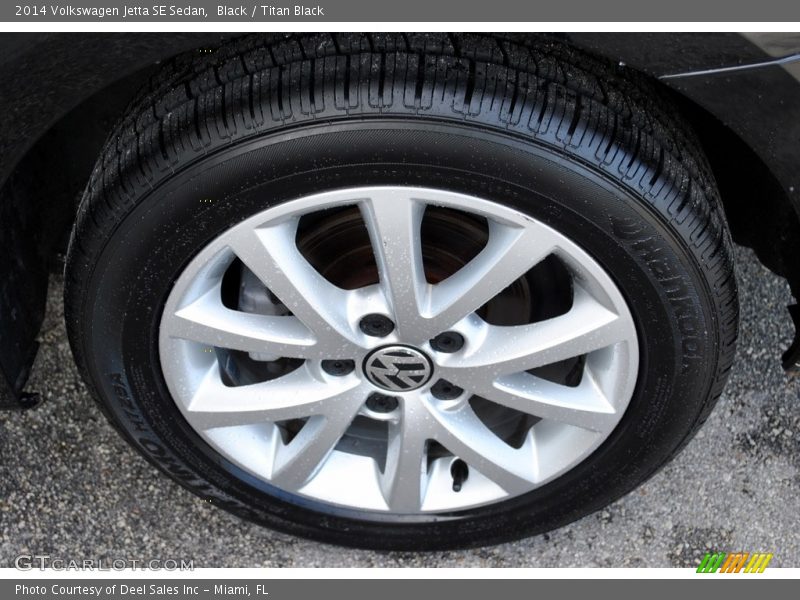 Black / Titan Black 2014 Volkswagen Jetta SE Sedan